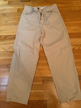 H&M Beige Neutral Tan jeans